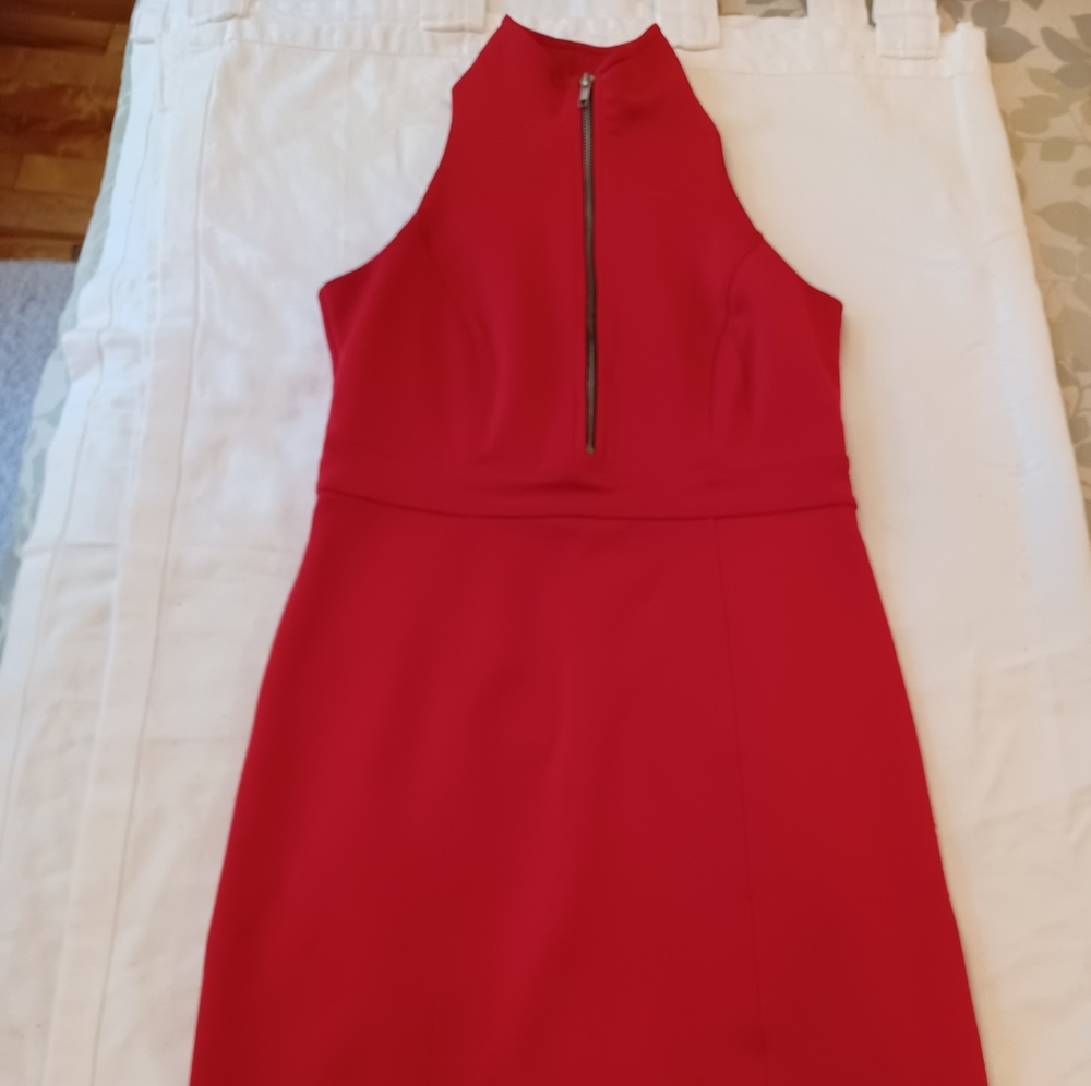 Red dress